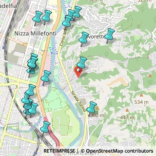 Mappa Strada Cesare Ferrero di Cambiano, 10024 Moncalieri TO, Italia (1.4085)