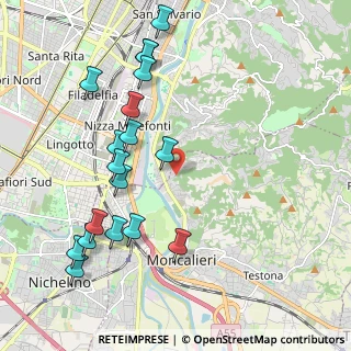 Mappa Strada Cesare Ferrero di Cambiano, 10024 Moncalieri TO, Italia (2.31667)