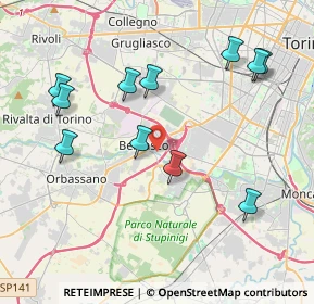 Mappa 10092 Beinasco TO, Italia (4.26091)