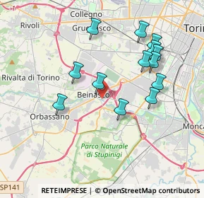 Mappa 10092 Beinasco TO, Italia (3.7)