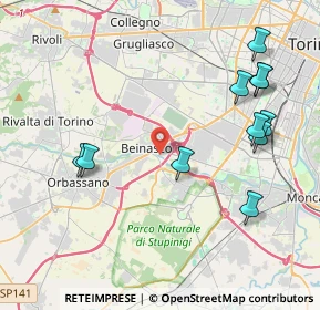Mappa 10092 Beinasco TO, Italia (4.6)