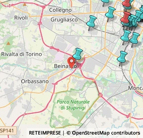 Mappa 10092 Beinasco TO, Italia (7.172)