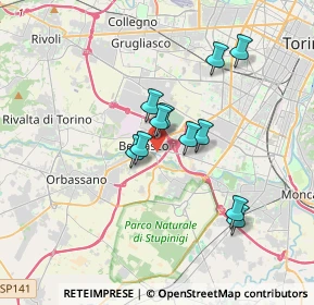 Mappa 10092 Beinasco TO, Italia (2.75545)