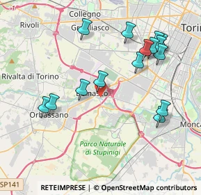 Mappa 10092 Beinasco TO, Italia (4.26533)