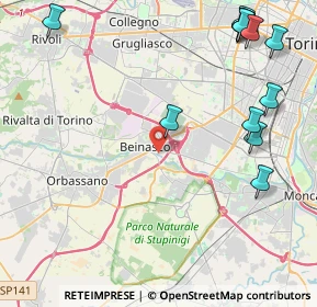 Mappa 10092 Beinasco TO, Italia (5.7425)