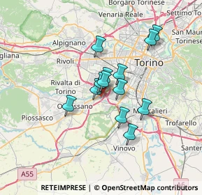 Mappa 10092 Beinasco TO, Italia (4.95846)