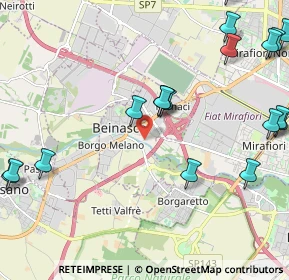 Mappa 10092 Beinasco TO, Italia (3.0365)