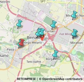 Mappa 10092 Beinasco TO, Italia (1.9)
