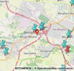 Mappa 10092 Beinasco TO, Italia (3.753)