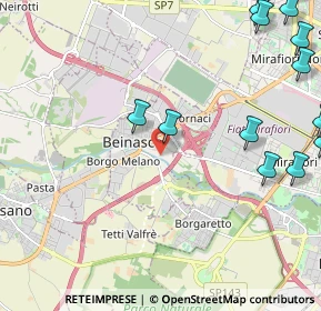Mappa 10092 Beinasco TO, Italia (3.31429)