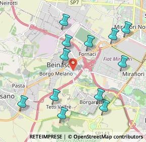 Mappa 10092 Beinasco TO, Italia (2.26583)