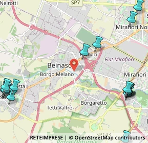 Mappa 10092 Beinasco TO, Italia (3.5245)
