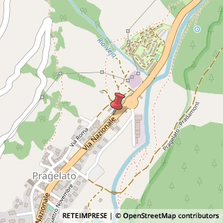 Mappa Via Nazionale, 1, 10060 Pragelato, Torino (Piemonte)