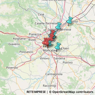 Mappa Corso Piero Maroncelli, 10127 Torino TO, Italia (6.67917)