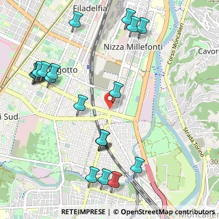 Mappa Corso Piero Maroncelli, 10127 Torino TO, Italia (1.307)