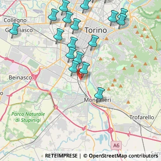 Mappa Corso Piero Maroncelli, 10127 Torino TO, Italia (5.3355)