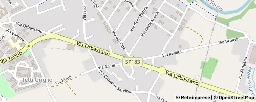 Mappa Bruino