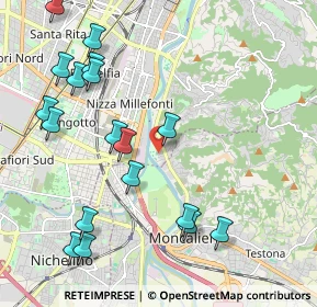 Mappa Via Oristano, 10133 Torino TO, Italia (2.43)