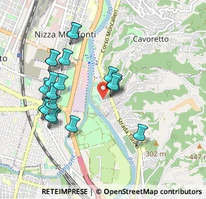 Mappa Via Oristano, 10133 Torino TO, Italia (0.915)