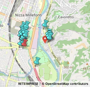 Mappa Via Oristano, 10133 Torino TO, Italia (0.8135)
