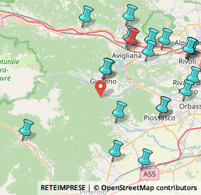 Mappa Borgata Veneria, 10094 Giaveno TO, Italia (10.4225)