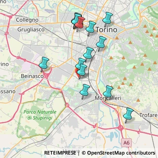 Mappa Corso Croce Benedetto, 10135 Torino TO, Italia (4.10267)