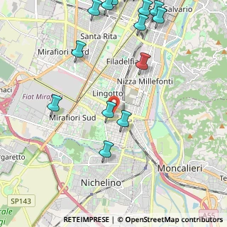 Mappa Via Duino, 10127 Torino TO, Italia (3.00188)