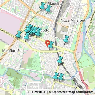 Mappa Via Duino, 10127 Torino TO, Italia (1.039)