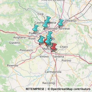 Mappa Via Duino, 10127 Torino TO, Italia (7.87182)