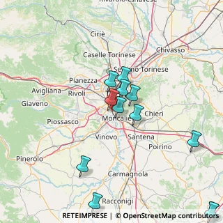 Mappa Via Tonale, 10127 Torino TO, Italia (17.45667)