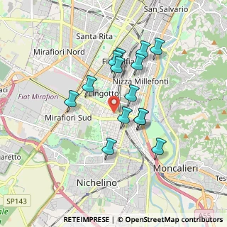 Mappa Via Tonale, 10127 Torino TO, Italia (1.53214)