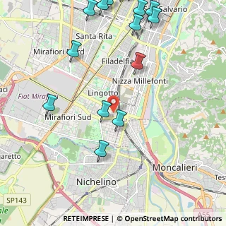 Mappa Via Tonale, 10127 Torino TO, Italia (3.00938)