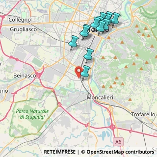 Mappa Via Tonale, 10127 Torino TO, Italia (4.65692)