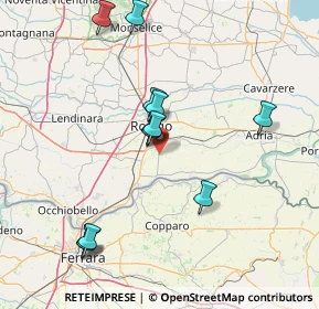 Mappa Via Roma, 45030 Pontecchio Polesine RO, Italia (15.11583)