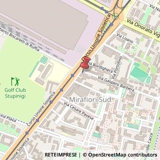 Mappa Via Gaspero Barbera, 2, 10135 Torino, Torino (Piemonte)