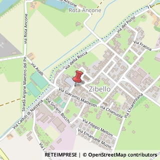 Mappa Piazza Giuseppe Garibaldi, 43, 43010 Polesine Zibello, Parma (Emilia Romagna)