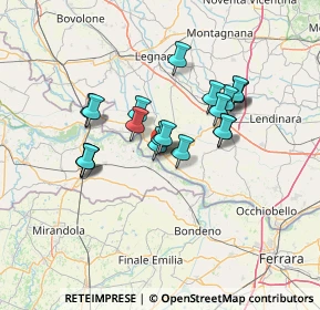 Mappa Via Giovanni Amendola, 45035 Castelmassa RO, Italia (11.141)