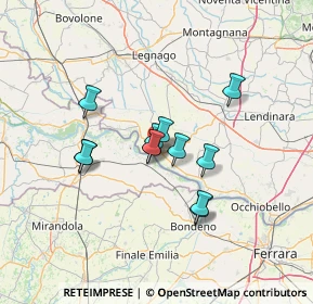 Mappa Via Giovanni Amendola, 45035 Castelmassa RO, Italia (10.05)
