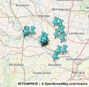Mappa Via Giovanni Amendola, 45035 Castelmassa RO, Italia (8.694)