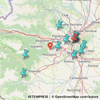 Mappa Via del Mulino, 10080 Bruino TO, Italia (17.20154)