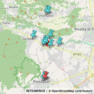 Mappa Via del Mulino, 10080 Bruino TO, Italia (1.65667)