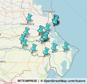 Mappa Località Contarina, 45014 Porto Viro RO, Italia (10.9005)