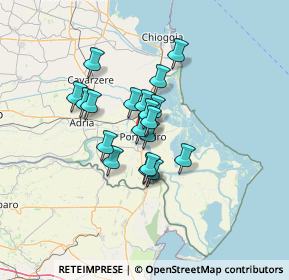 Mappa Località Contarina, 45014 Porto Viro RO, Italia (8.96947)