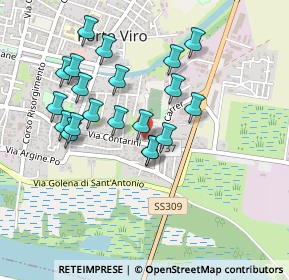 Mappa Località Contarina, 45014 Porto Viro RO, Italia (0.4315)