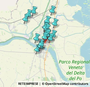 Mappa Via Don Giovanni Minzoni, 45014 Porto Viro RO, Italia (2.282)