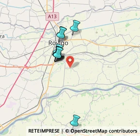 Mappa Via Zona Artigianale, 45030 Pontecchio Polesine RO, Italia (5.33273)