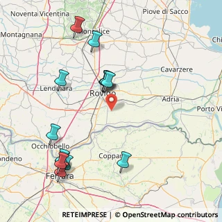 Mappa Via Zona Artigianale, 45030 Pontecchio Polesine RO, Italia (18.36571)