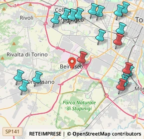 Mappa Via Enrico De Nicola, 10092 Beinasco TO, Italia (5.432)