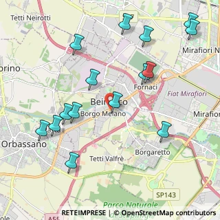 Mappa Via Enrico De Nicola, 10092 Beinasco TO, Italia (2.38533)