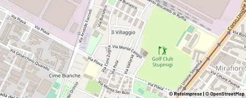 Mappa Turin